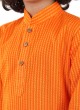 Orange Color Kurta Pajama For Boys