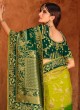 Green Shaded Banarasi Silk Saree