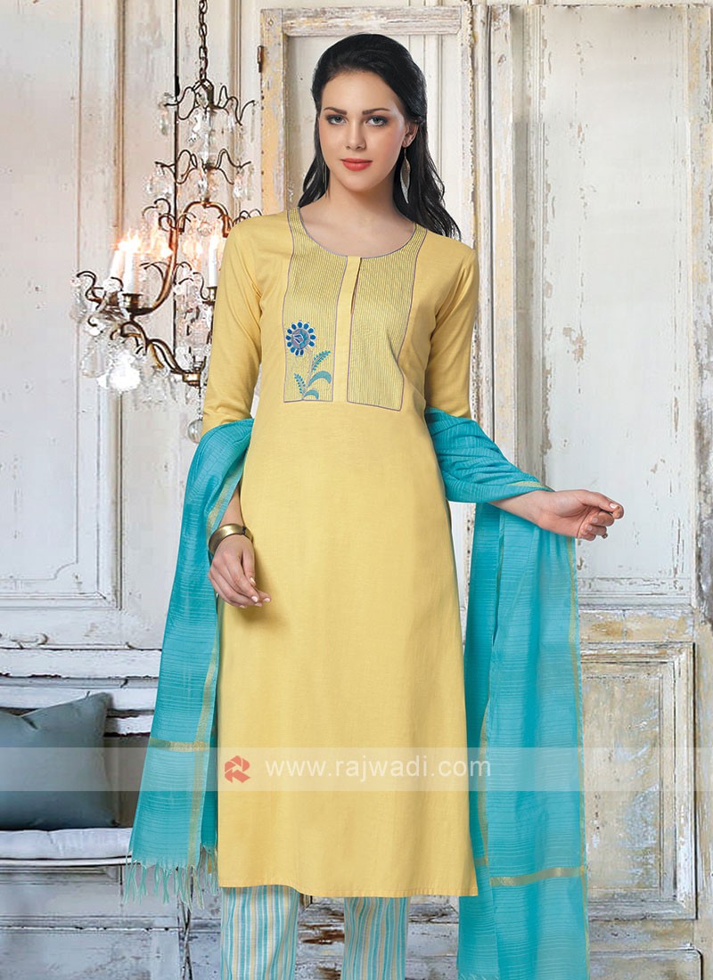 Yellow Heavy Designer Embroidered Work Traditional/Festive Special Salwar  Suit - Indian Heavy Anarkali Lehenga Gowns Sharara Sarees Pakistani Dresses  in USA/UK/Canada/UAE - IndiaBoulevard