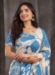 Festive Wear Satin Silk Printed Saree