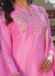 Stylish Pink Color Salwar Kameez