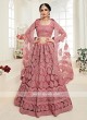 rose pink color lehenga choli