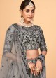 Traditional Grey Lehenga Choli For Women