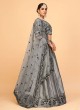 Traditional Grey Lehenga Choli For Women