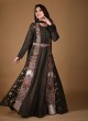 Designer Mehendi Green Anarkali Suit For Wedding Wear