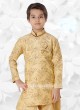 Attractive Golden Indo Western For Boys