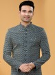 Thread Embroidered Indowestern Set For Men