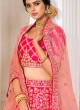 Wedding Wear Deep Pink Lehenga Choli
