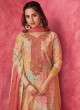 Shagufta Multiprint  Chanderi Silk Salwar Kameez