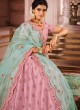 Pink Color Khatli Work Lehenga Choli