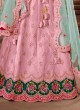 Pink Color Khatli Work Lehenga Choli