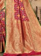 Red Banarasi Silk Woven Patola Saree