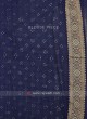 Blue Shaded Bandhani Saree