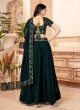 Dark Green Georgette Lehenga Choli