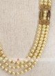 Groom Color Golden Mala For Wedding