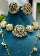 Two Layered Designer Necklace Set with Earrings
