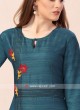 Rama Green Formal Kurti For Office Wear