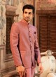Onion Pink Color Jodhpuri Suit