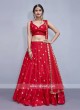 Red Wedding Lehenga Choli