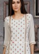 Chiffon Kurti In White