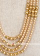 Golden Pearl Work Mala