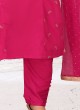 Pant style Suit In Rani Color