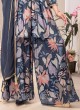 Festive Wear Floral Printed Palazzo Suit