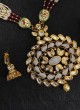Festive Wear Long Designer Necklace Set For Women