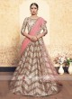 Wedding Embroidered Lehenga with Dupatta