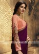 Wine Color Silk Saree