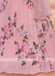 Girls Pink Lehenga Choli