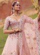 Light Pink Embroidered Wedding Lehenga Choli