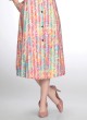 Readymade Multi Digital Print A-Line Kurti