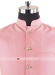 Linen Fabric Peach Color Nehru Jacket
