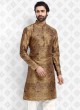 Golden Brown Color Art Silk Kurta Pajama