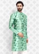 Art Silk Printed Kurta Pajama