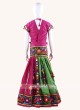 Multicolor Kids Chaniya Choli for Navratri