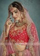 Red Lehenga Set with Dupatta