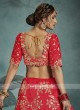 Red Lehenga Set with Dupatta