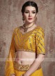 Unstitched Mirror Work Lehenga Choli