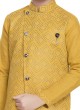 Yellow Wedding Nehru Jacket