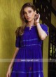 Royal Blue Cotton Kurti