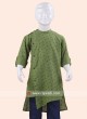 Traditional Green Pathani Set For Boys