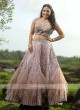 Onion Pink Designer Choli Suit