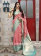 Light Pink Weaving Saree