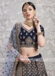 Thread Work Unstitched Lehenga Choli