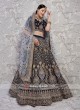 Thread Work Unstitched Lehenga Choli