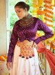 Stylish White Garba Chaniya Choli