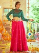 Pink Navratri Chaniya Choli with Fancy Blouse