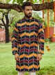 Art Silk Zig Zag Print Kurta For Navratri